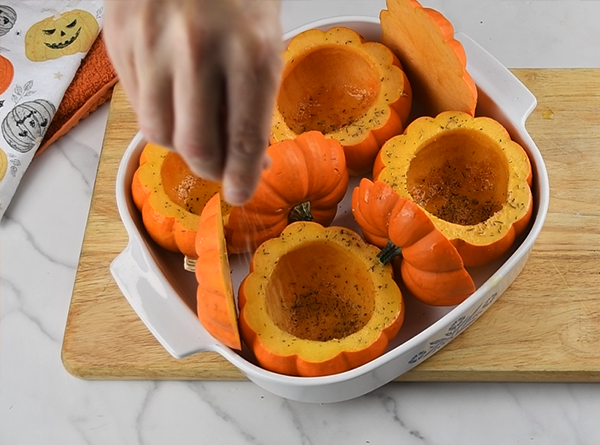 Stuffed Mini Pumpkins - Step 3